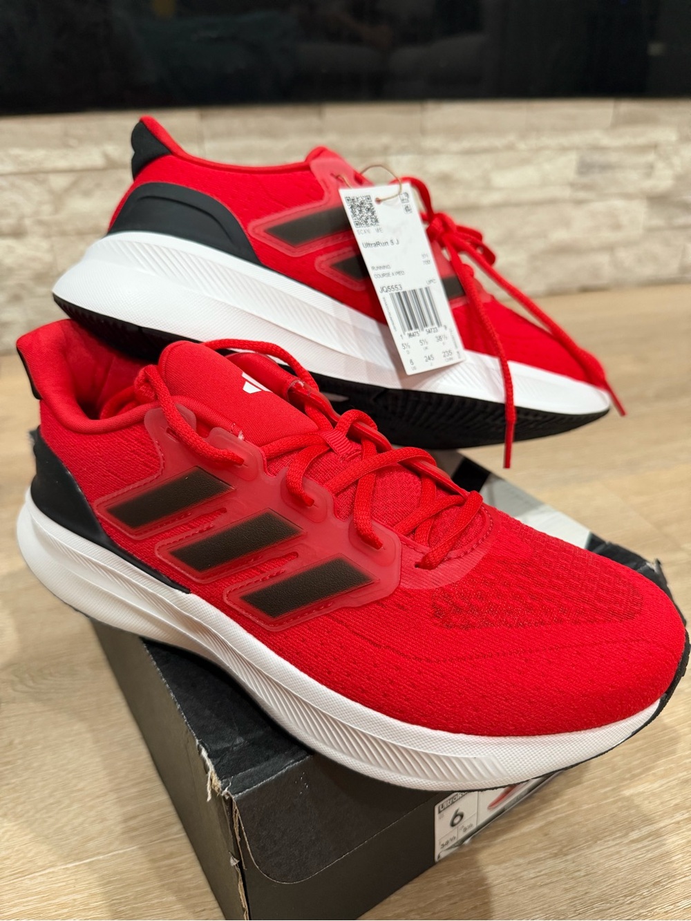 Adidas women’s' Red Running Shoes